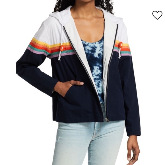 MOTHER Jackets & Blazers - MOTHER | Off The Lip Retro Striped Jacket | M